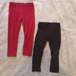 Pair of girl’s leggings size 2T